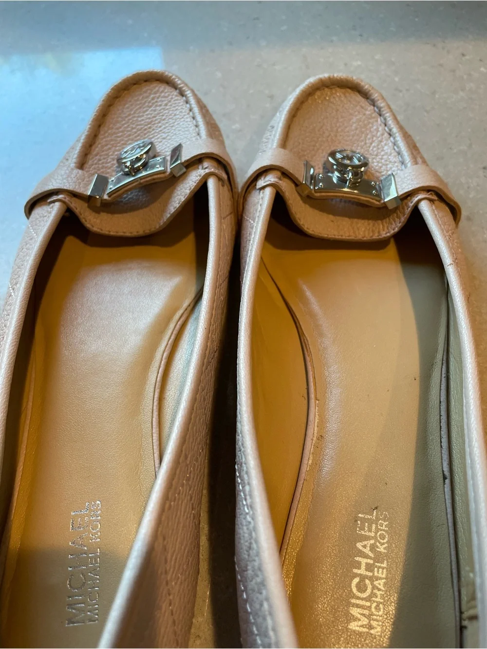 Michael Kors Hamilton Loafers | Blush Pink